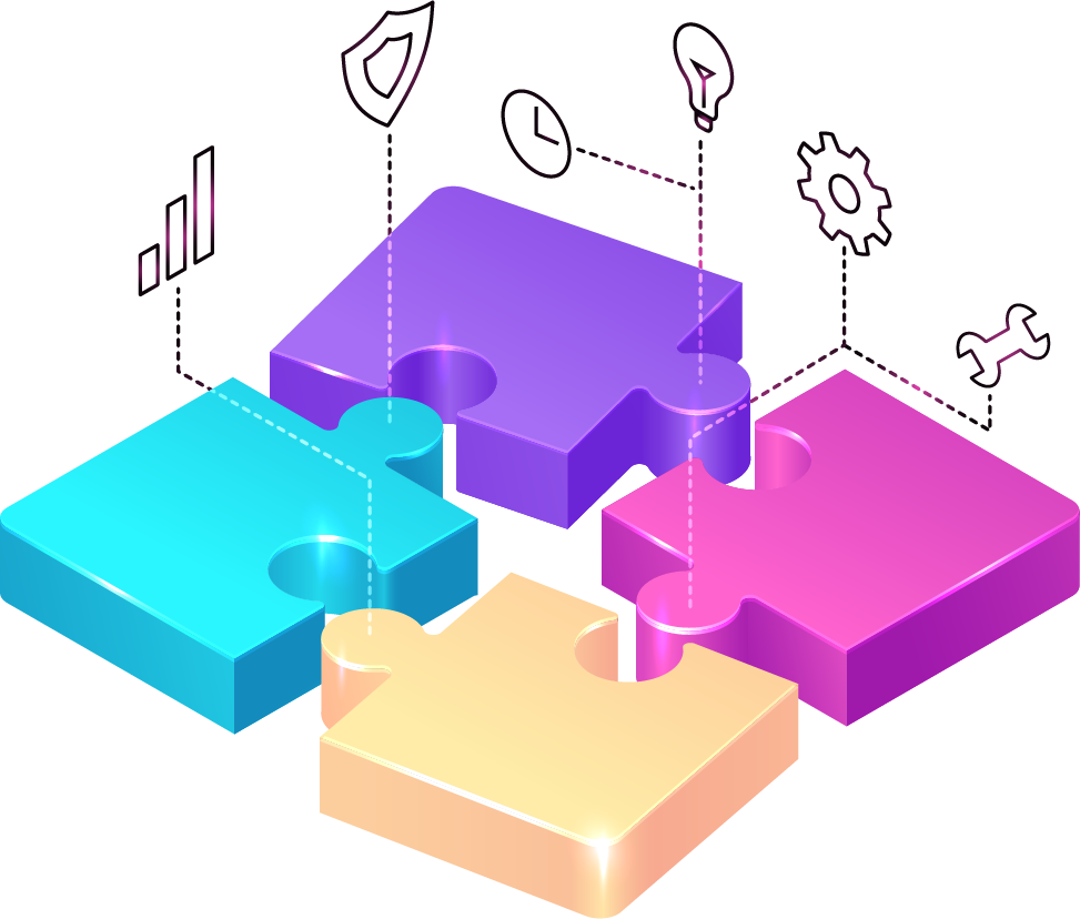 Partnership puzzle pieces